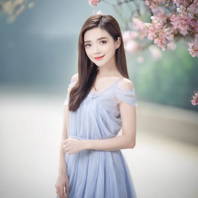 漂亮的亚洲女孩