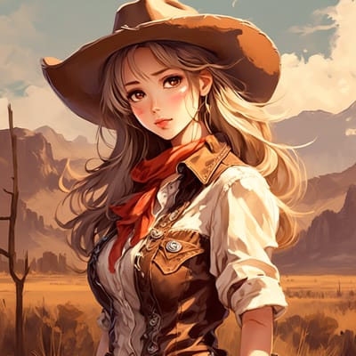 Country western with cowboy boots and a hat.