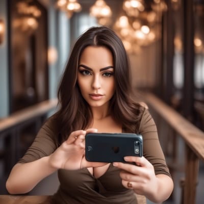 ai girl generator, create an image of a full body beautiful busty bru...