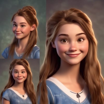 2000s female yearbook portrait,HD,8K