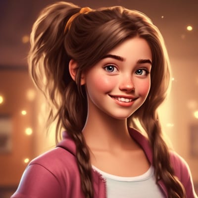 2000s female yearbook portrait,HD,8K